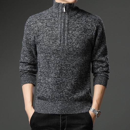 Men’s Half Zip Sweater in Fleece