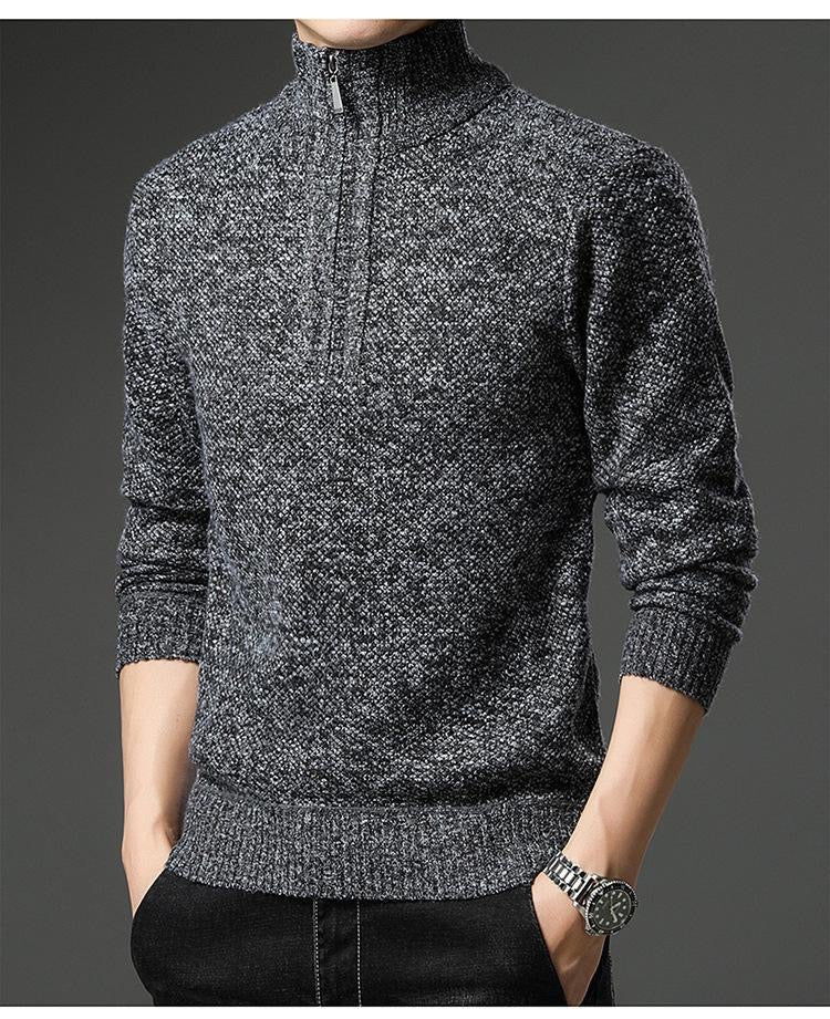 Men’s Half Zip Sweater in Fleece