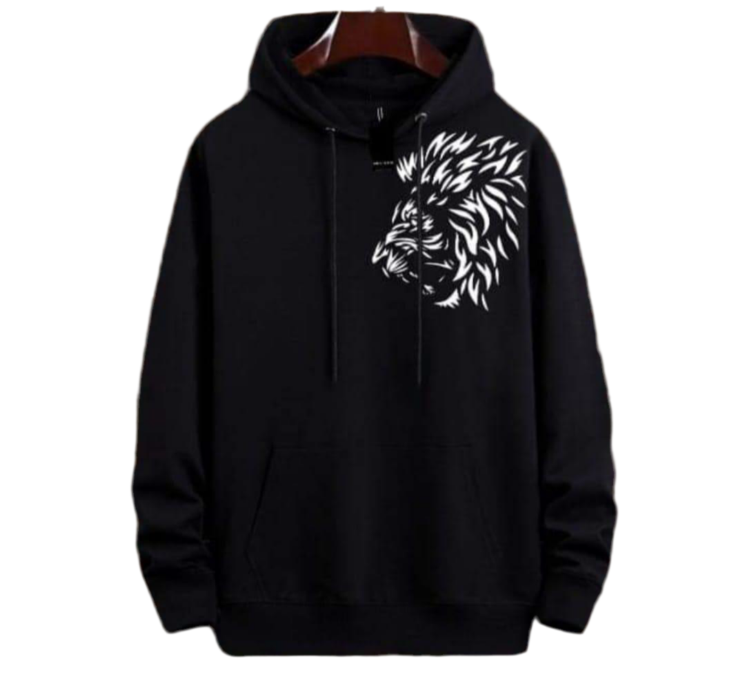 Men’s Cotton Printed Hoodie