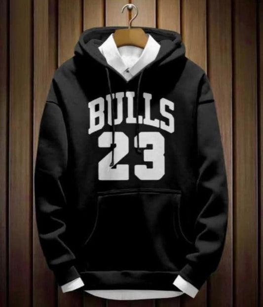 Men’s Fleece Printed Hoodie